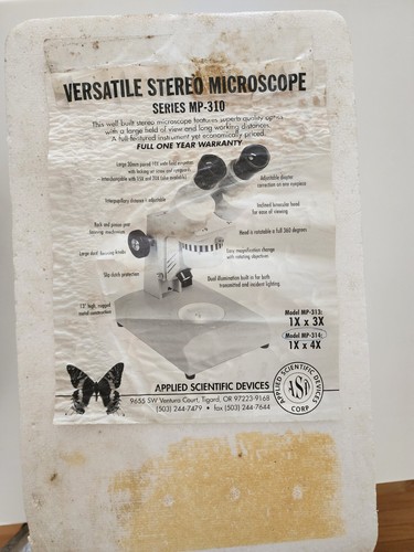 Versatile stereo microscope - versatile,